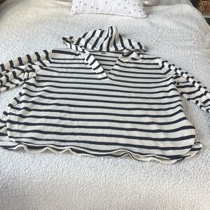 Style and Co lightweight pullover with hoodie.